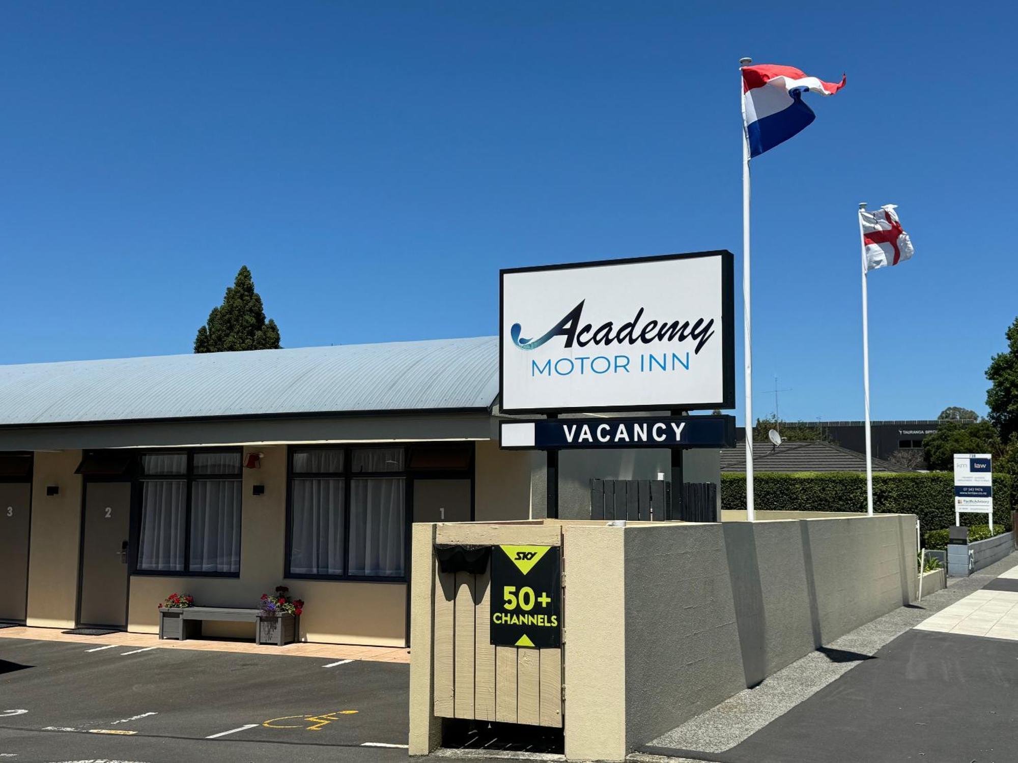 Academy Motor Inn Tauranga Eksteriør billede